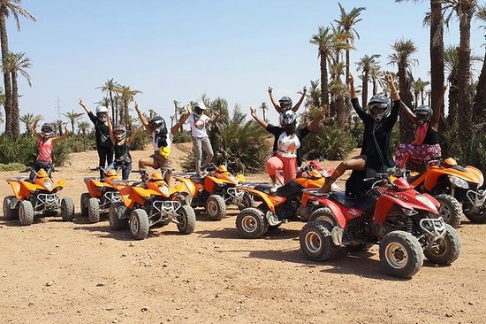 Activité Quad Safari dans la palmeraie de Marrakech