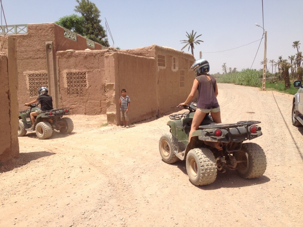 Activité Quad Safari dans la palmeraie de Marrakech