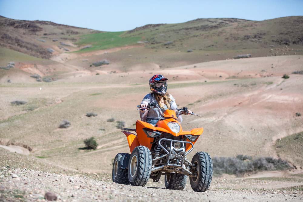 Activité Quad Safari dans la palmeraie de Marrakech