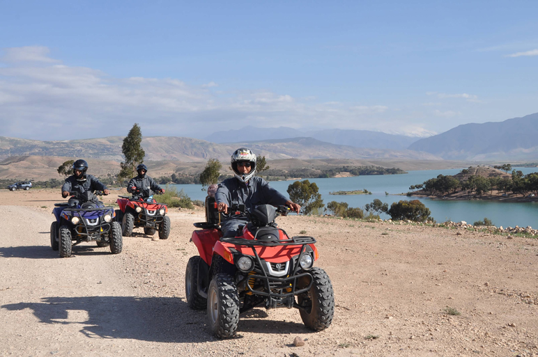 Activité Quad Safari dans la palmeraie de Marrakech