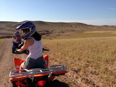 Activité Quad Safari dans la palmeraie de Marrakech